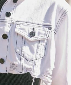 KANCAN Cristal Denim Jacket Jackets & Outwear