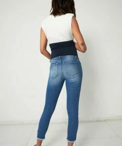 KANCAN Jezebel Maternity Ankle Skinny Jeans
