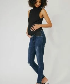 KANCAN Hewitt Maternity Super Skinny Jeans