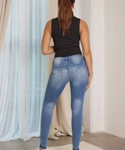 KANCAN Hewitt Maternity Super Skinny Jeans
