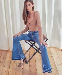 KANCAN Zoey High Rise Super Flare Flare & Bootcut