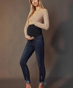 KANCAN Meredith Maternity Ankle Skinny Jeans