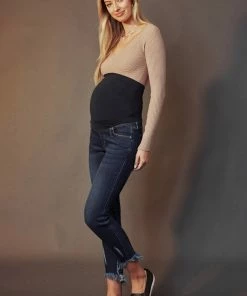 KANCAN Meredith Maternity Ankle Skinny Jeans
