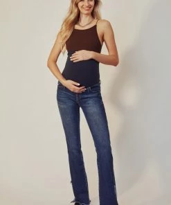 KANCAN Chicago Maternity Bootcut Jeans