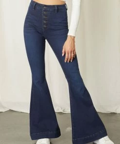 KANCAN Flare & Bootcut Harper High Rise Super Flare Jeans