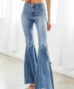 KANCAN Beverly High Rise Super Flare Jeans
