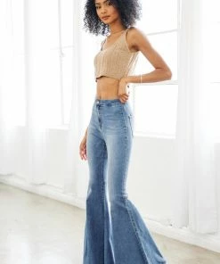KANCAN Beverly High Rise Super Flare Jeans