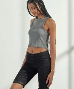 KANCAN Annette Mid Rise Bermuda Shorts