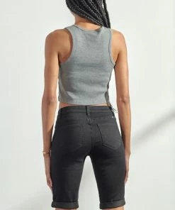 KANCAN Annette Mid Rise Bermuda Shorts