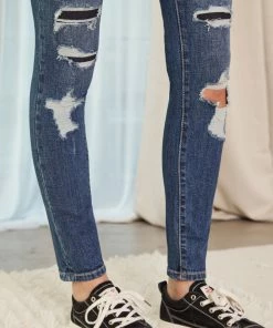 KANCAN Tobie Mid Rise Super Skinny Jeans