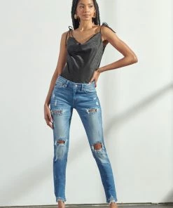 KANCAN Cora Mid Rise Super Skinny Jeans 67 KANCAN Cora Mid Rise Super Skinny Jeans