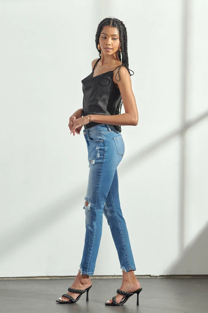 KANCAN Cora Mid Rise Super Skinny Jeans 34 KANCAN Cora Mid Rise Super Skinny Jeans