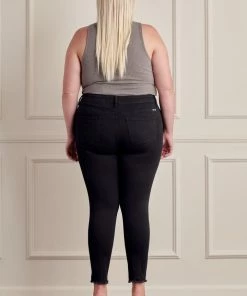 KANCAN Genesis Mid Rise Ankle Skinny Jeans - Plus