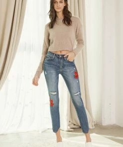 KANCAN Isla High Rise Ankle Skinny Jeans