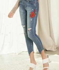 KANCAN Isla High Rise Ankle Skinny Jeans