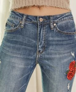 KANCAN Isla High Rise Ankle Skinny Jeans