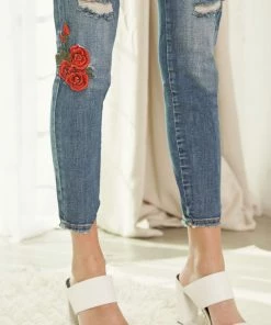 KANCAN Isla High Rise Ankle Skinny Jeans