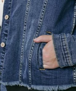 KANCAN Mona Denim Jacket - Plus