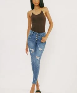 KANCAN New Arrivals Ellington High Rise Ankle Skinny Jeans