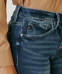 KANCAN Cali Mid Rise Boyfriend Jeans