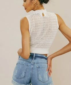 KANCAN Shorts & Skirts Beren Mid Rise Distressed Shorts