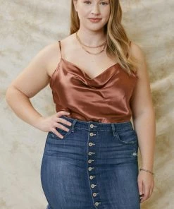 KANCAN Lucy High Rise Fringed Hem Mini Skirt - Plus