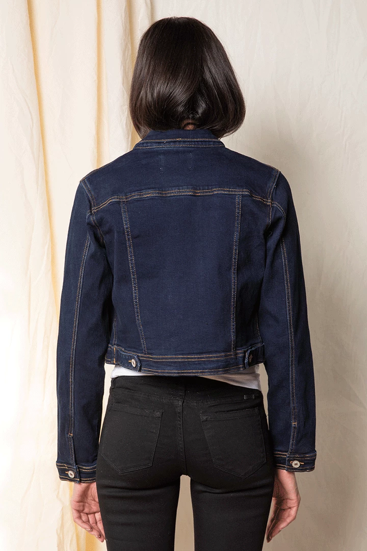 KANCAN Suzie Cropped Trucker Jacket 6 KANCAN Suzie Cropped Trucker Jacket