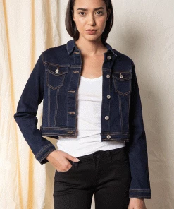 KANCAN Suzie Cropped Trucker Jacket