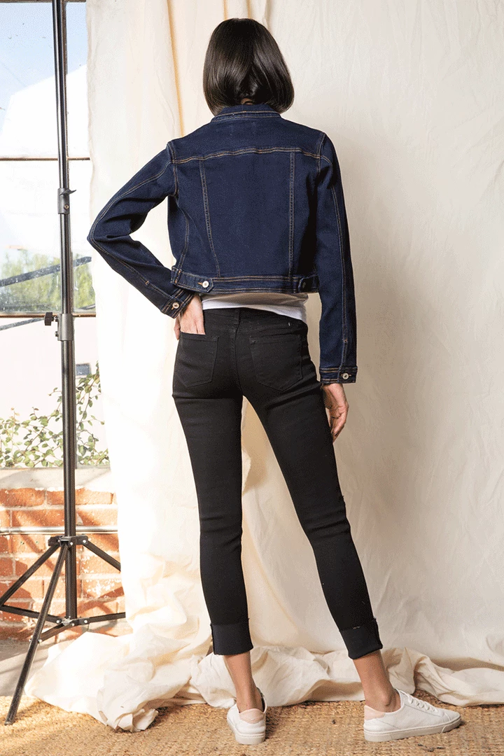 KANCAN Suzie Cropped Trucker Jacket 8 KANCAN Suzie Cropped Trucker Jacket