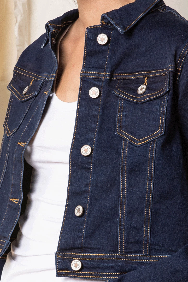 KANCAN Suzie Cropped Trucker Jacket 7 KANCAN Suzie Cropped Trucker Jacket