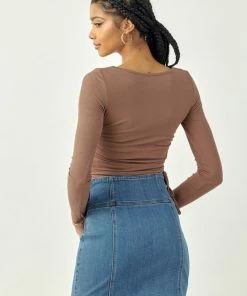 KANCAN Bella High Rise Lace Up Corset Skirt Shorts & Skirts