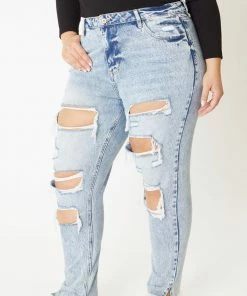 KANCAN Juliet Ultra High Rise Mom Jeans - Plus