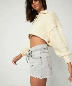 KANCAN Tamsin Ultra High Rise Belted Shorts