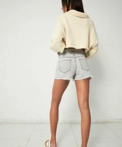 KANCAN Tamsin Ultra High Rise Belted Shorts