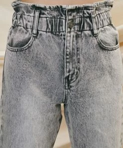 KANCAN Akali Ultra High Rise Paperbag Boyfriend Jeans