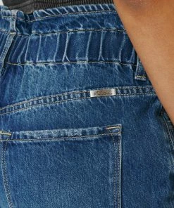 KANCAN Olivia Ultra High Rise Paperbag Boyfriend Jeans New Arrivals