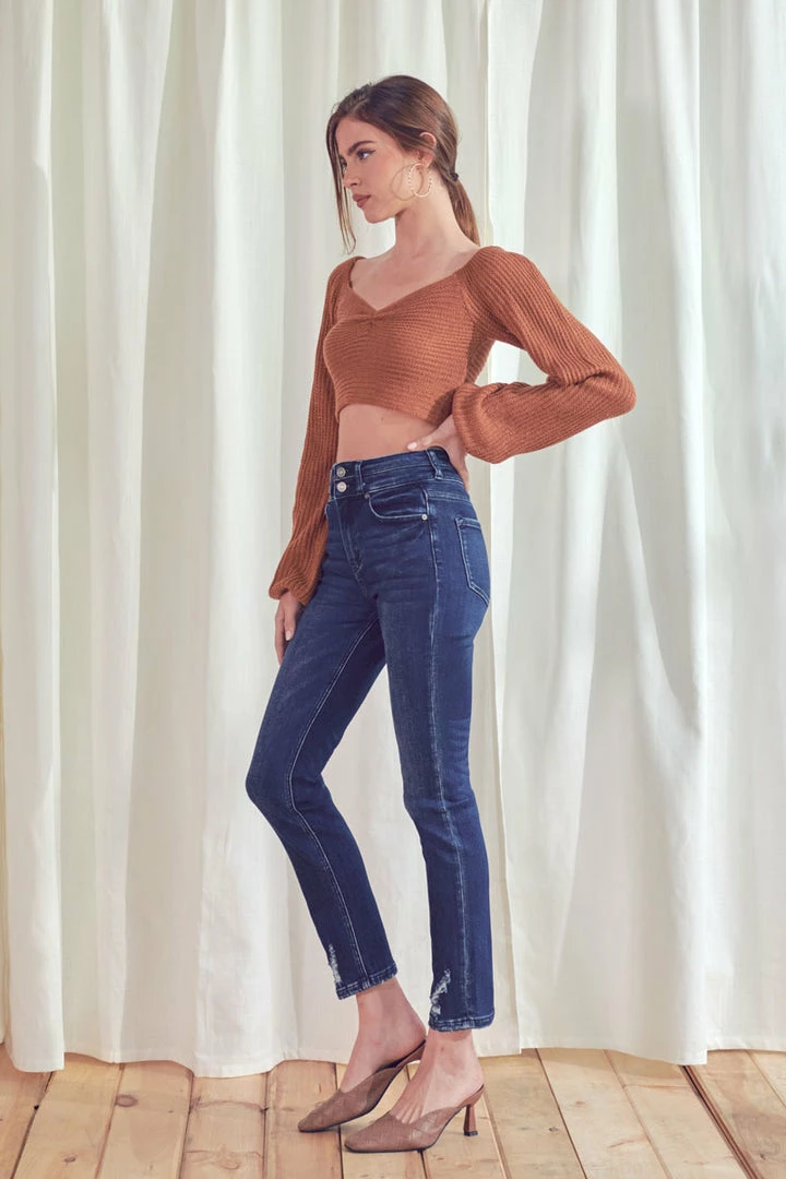 KANCAN Straight Leg Cadence Ultra High Rise Slim Straight Jeans 29 KANCAN Straight Leg Cadence Ultra High Rise Slim Straight Jeans