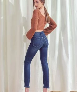 KANCAN Straight Leg Cadence Ultra High Rise Slim Straight Jeans 63 KANCAN Straight Leg Cadence Ultra High Rise Slim Straight Jeans