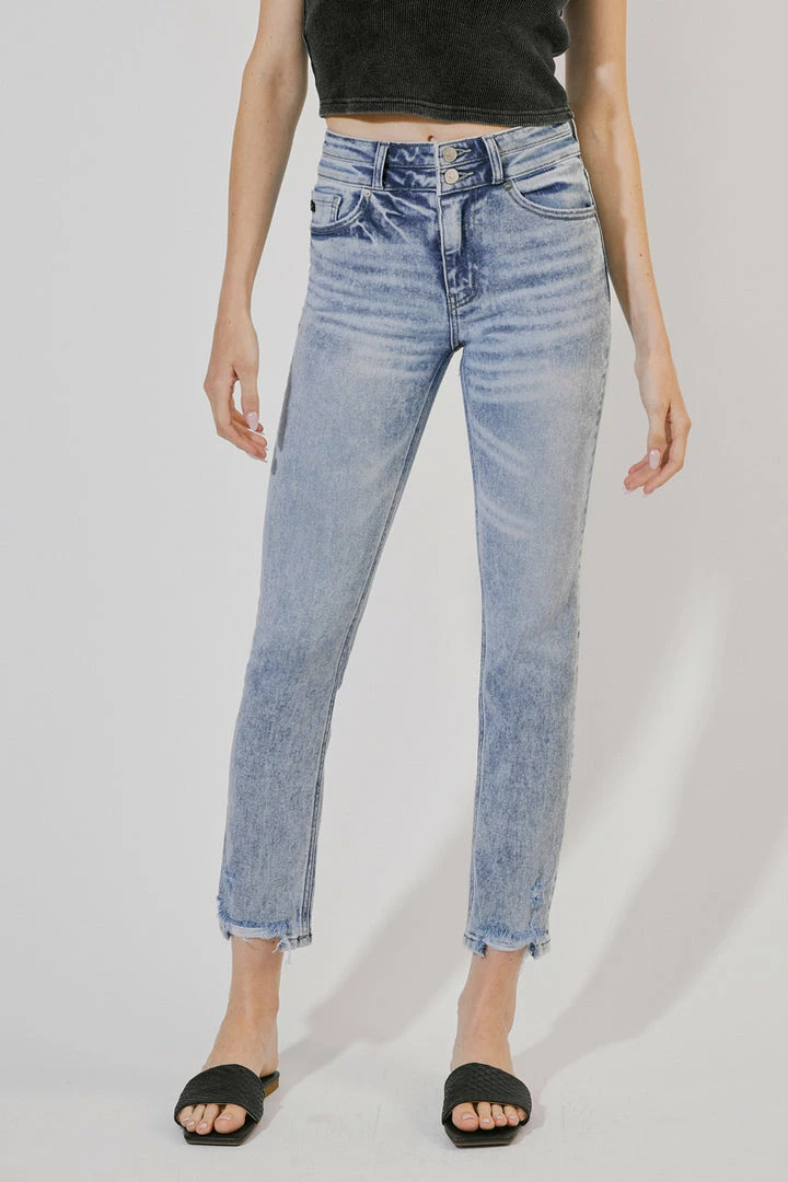 KANCAN Straight Leg Cadence Ultra High Rise Slim Straight Jeans 13 KANCAN Straight Leg Cadence Ultra High Rise Slim Straight Jeans