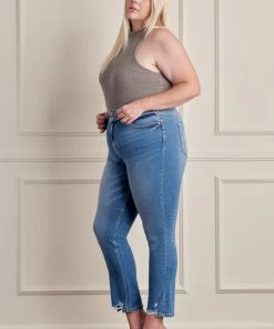 KANCAN Rosemary High Rise Straight Jeans - Plus