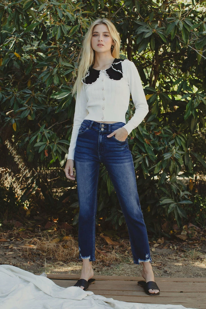 KANCAN Straight Leg Cadence Ultra High Rise Slim Straight Jeans 36 KANCAN Straight Leg Cadence Ultra High Rise Slim Straight Jeans