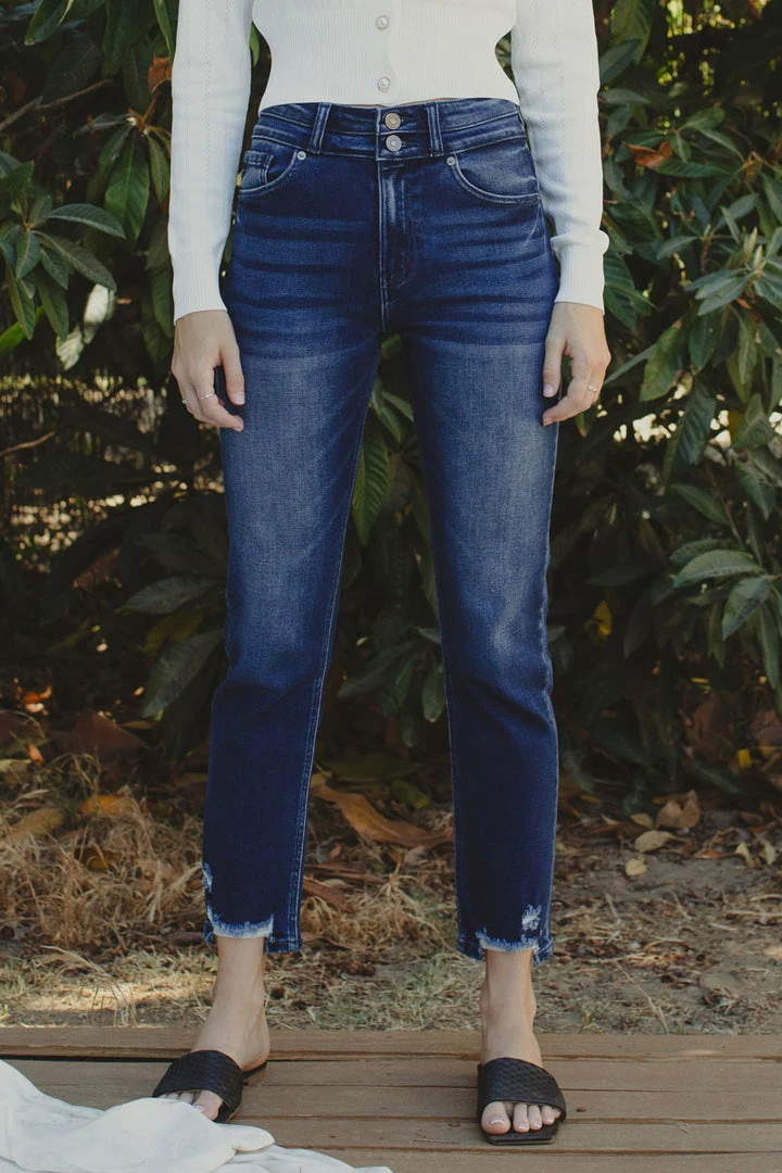 KANCAN Straight Leg Cadence Ultra High Rise Slim Straight Jeans 37 KANCAN Straight Leg Cadence Ultra High Rise Slim Straight Jeans