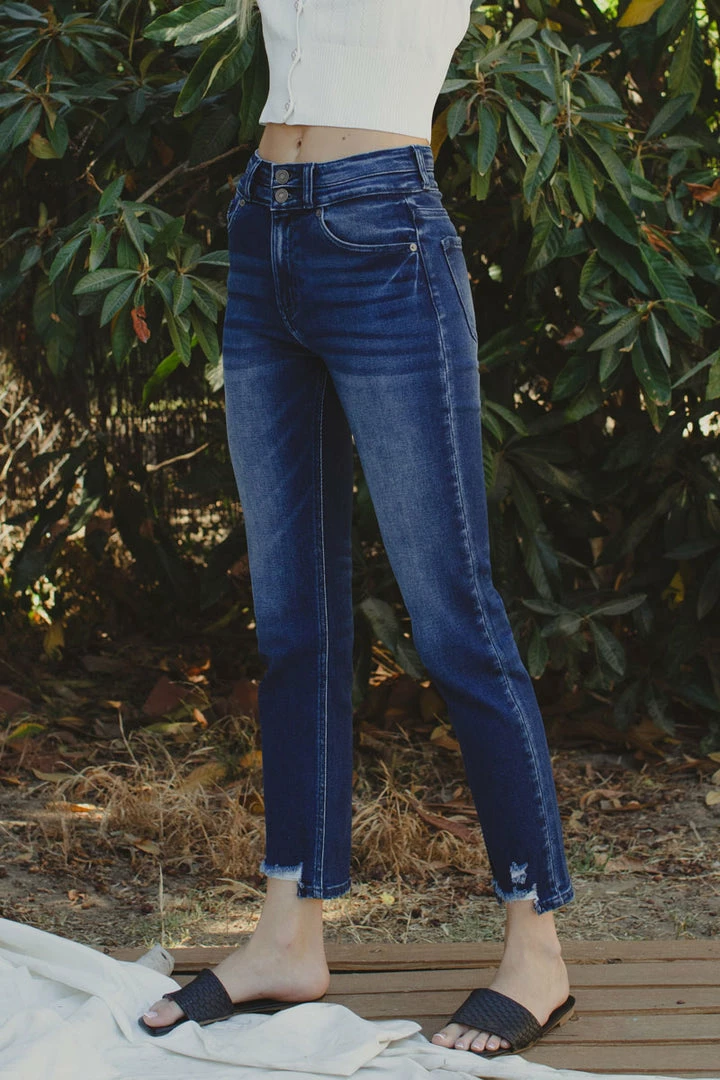 KANCAN Straight Leg Cadence Ultra High Rise Slim Straight Jeans 34 KANCAN Straight Leg Cadence Ultra High Rise Slim Straight Jeans