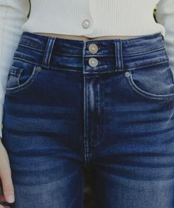 KANCAN Straight Leg Cadence Ultra High Rise Slim Straight Jeans 74 KANCAN Straight Leg Cadence Ultra High Rise Slim Straight Jeans