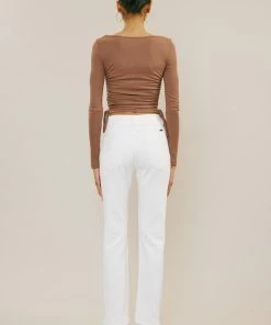 KANCAN Straight Leg Cadence Ultra High Rise Slim Straight Jeans