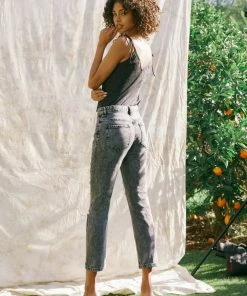 KANCAN Rita High Rise Slim Straight Jeans Straight Leg