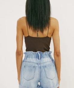 KANCAN Izzie Paperbag Ultra High Rise Shorts New Arrivals