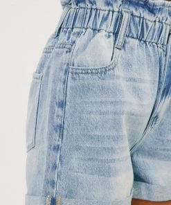 KANCAN Izzie Paperbag Ultra High Rise Shorts New Arrivals