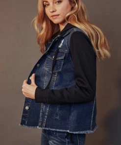 KANCAN Kiele French Terry Hoodie Hoodie Denim Jacket Jackets & Outwear