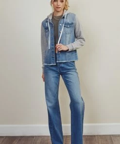 KANCAN Kiele French Terry Hoodie Hoodie Denim Jacket Jackets & Outwear